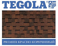 Черепица TEGOLA (Top-Shingle) Master Premier Красно-коричневый