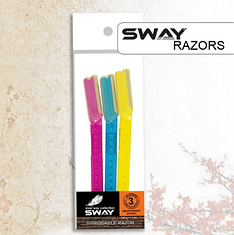 Комплект окантовочні одноразових бритв SWAY RAZOR 3IN1 (119 905)