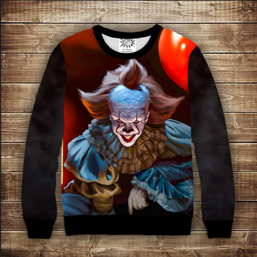 Світшот 3D PENNYWISE