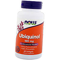 Убихинол Now Foods Ubiquinol 100 mg 60 гел капс Нау Фудс коэнзим Q10