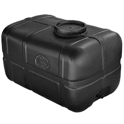 БОЧКА 200 Л ПРЯМОУГОЛЬНАЯ НЕПИЩЕВАЯ ЧЕРНАЯ