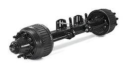 Пневматична підвіска (вісь) з подвійними шинами Trax