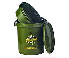Відро для підгодовування Carp Bucket Green 11 litre Dynamite Baits DY501