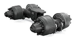 Пневматична підвіска (вісь) хитна Trax