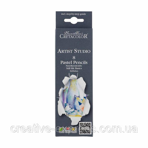 Набір пастельних олівців Artist Studio Line "Натюрморт", 8 шт., карт.коробка, Cretacolor, фото 1