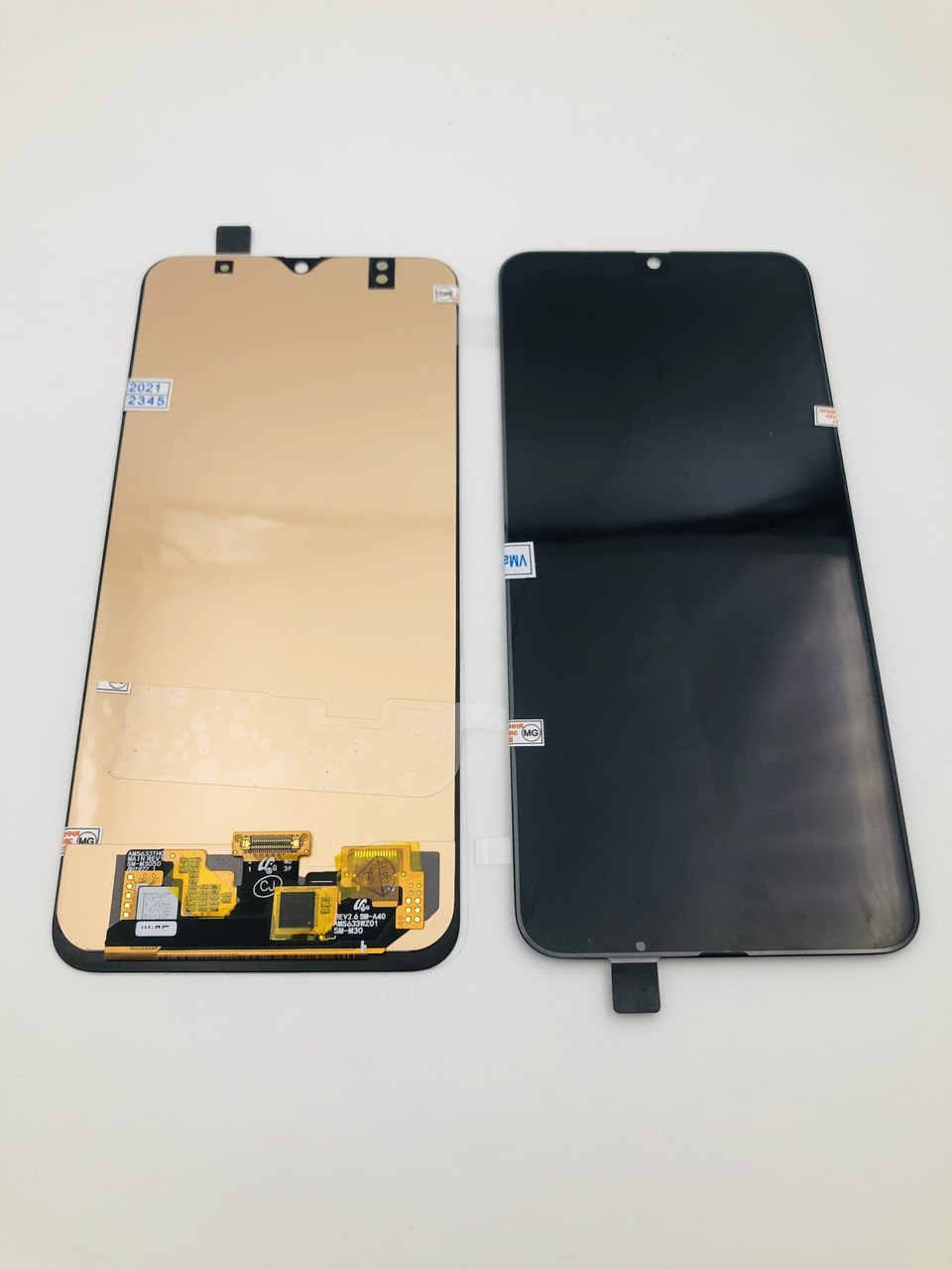 Дисплей Samsung M21/M215/M30/M305/M30s/M307/M31/M315, чорний, з тачскрином, OLED, фото 1