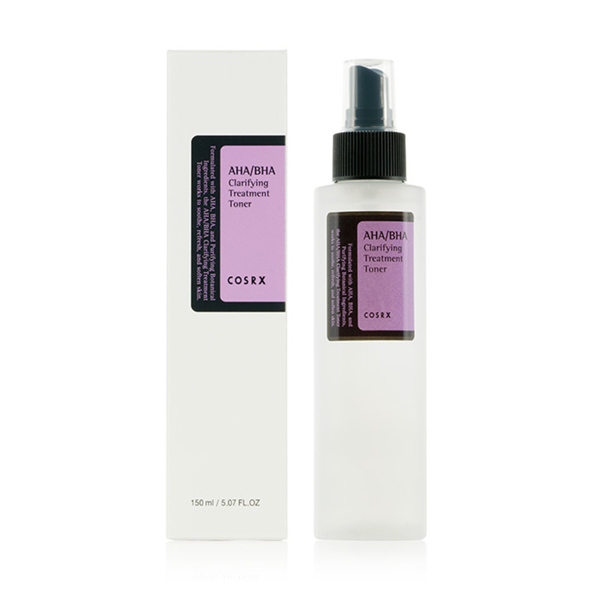 Тонер з AHA та BHA кислотами для обличчя COSRX AHA/BHA Clarifying Treatment Toner, фото 1