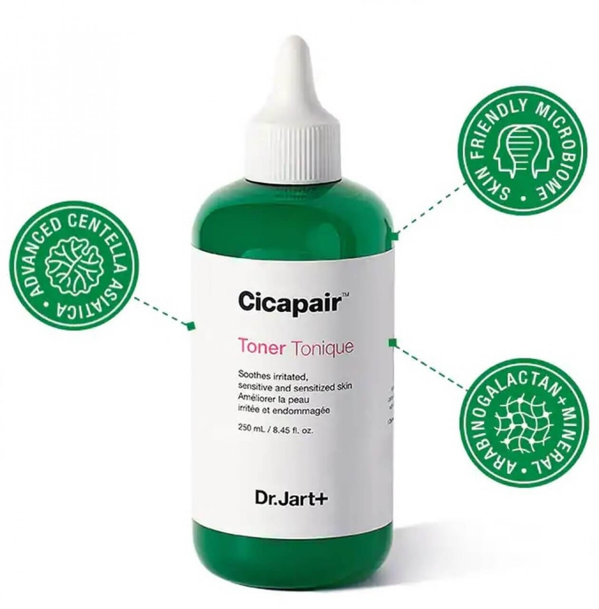 Тонік для догляду за шкірою Dr.Jart+ Cicapair toner 150 мл, фото 1