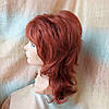 Перука каскад подовжений з канекалона яскраво-рудий Е-3460 -R35, фото 5