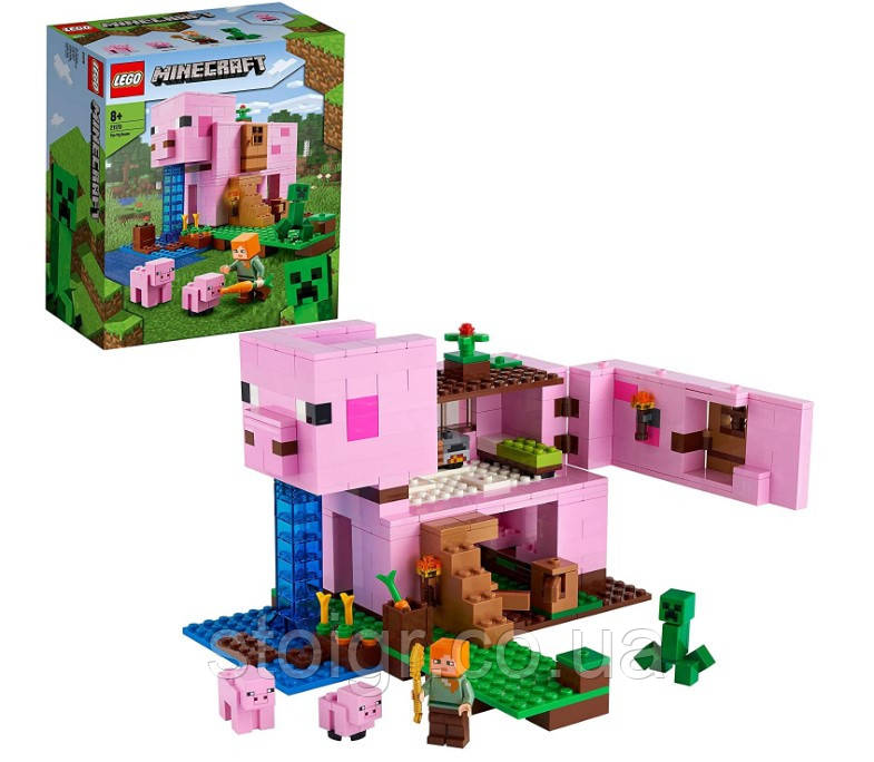 Lego minecraft sale house