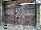 Ворота ковані розпашні, фото 7
