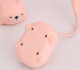 Дитяча настільна Led лампа Pets 9090 рожева з акумулятором, фото 3
