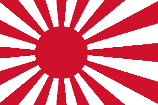 Прапор «Висхідного Сонця» FLAGGE JAP.WAR