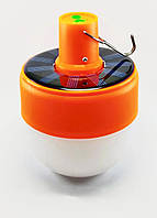 Светодиодная аккумуляторная лампочка, светильник, лампа LF-1526 с солнечной батареей