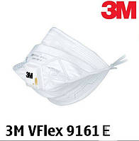 Респиратор упаковка 15 штук 3М 9161Е VFLEX FFP1 + Сертификат
