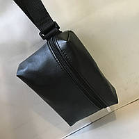 Стильная мужская сумка барсетка черная через плечо длинная и короткая ручка оптом