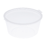 Соусник із кришкою 50 мл 50шт одноразовий, фото 3