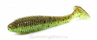 Силикон Swing Impact Fat 2,8" цвет 401 Green Pumpkin/Chartreuse