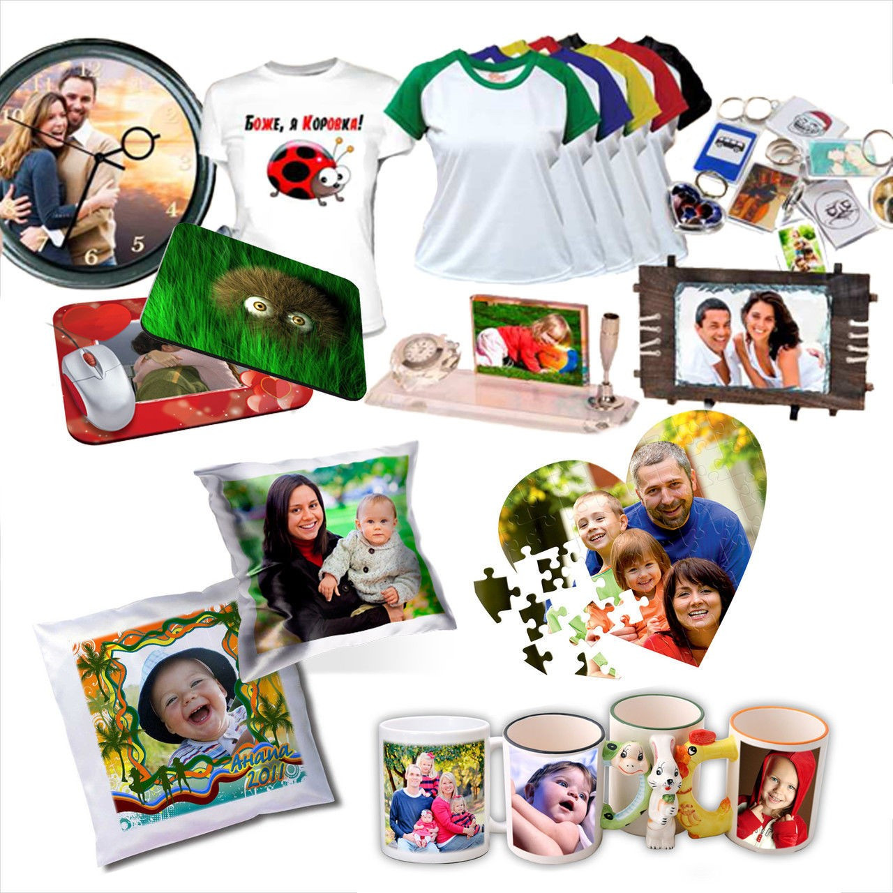 Сублімаційний друк на футболках (тільки ОПТ від 10шт.)