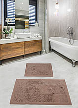 Набір бавовняних килимків для ванної кімнати Diva 60*100 + 50*60 Gross