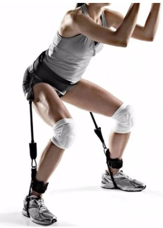 Тренажер для стрибків Vertical High Jump Trainer, універсальний домашній тренажер, фото 1