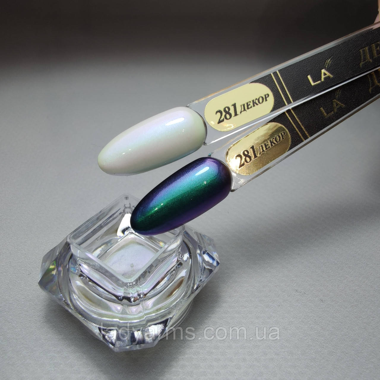 1281 декор втирання Magic Mirror powder №2