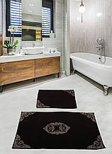 Набір бавовняних килимків для ванної кімнати Diva 60*100 + 50*60 Pretty