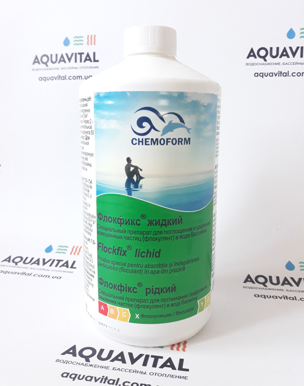 Рідкий флок | флокулянт (коагулянт) для води Chemoform 1 л