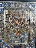 Ікона Божої Матері Семістрельна з філігранню (сканню) №194, фото 2
