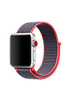 Ремешок Apple Watch Sport Loop 42/44 Black-pink