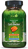 Irwin Naturals 3-in-1 Carb Blocker 150 гелевих капсул