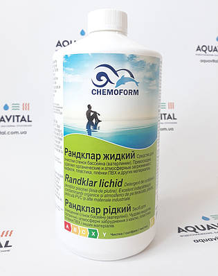 Засіб для очищення стін басейну і ватерлінії від органічних забруднень Randklar Chemoform, 1 л