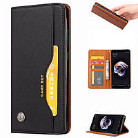 Чохол книжка на магніті для Google Pixel 4 XL чорний гаманець