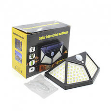 Вуличний ліхтар прожектор на сонячній батареї Solar Wall Lamp SH-100 (Арт-0903), фото 5