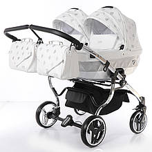 Коляска дитяча для двійні Junama Diamond Glow Duo