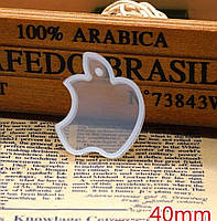 Силиконовый молд "apple" формы для кулона.