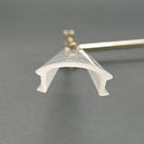 Лінза для профілю T серії вставна матова ЕКО, фото 4