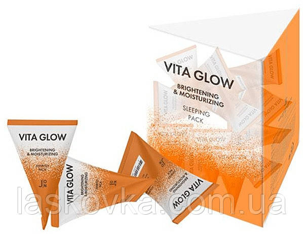 Нічна вітамінна маска JON Vita Glow Sleeping Pack, фото 1