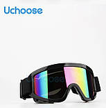 Мото окуляри, окуляри для мотоцикла, квадроцикла, шолома, велосипеда, тактичні., фото 4