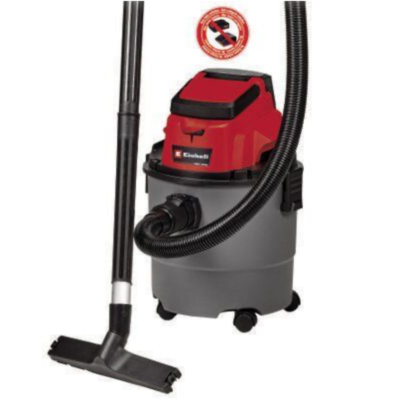 Акумуляторний будівельний пилосос Einhell TC-VC 18/15 Li – Solo, фото 1
