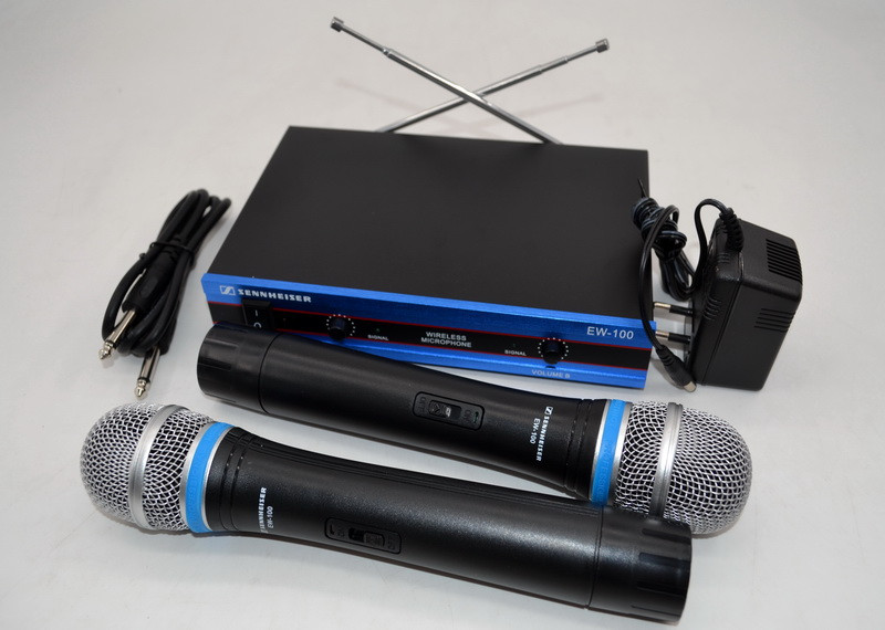 Радіосистема на 2 мікрофони Sennheiser EW-100, фото 1