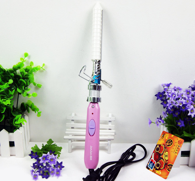 Керамічні щипці для завивки волосся плойка jj-908