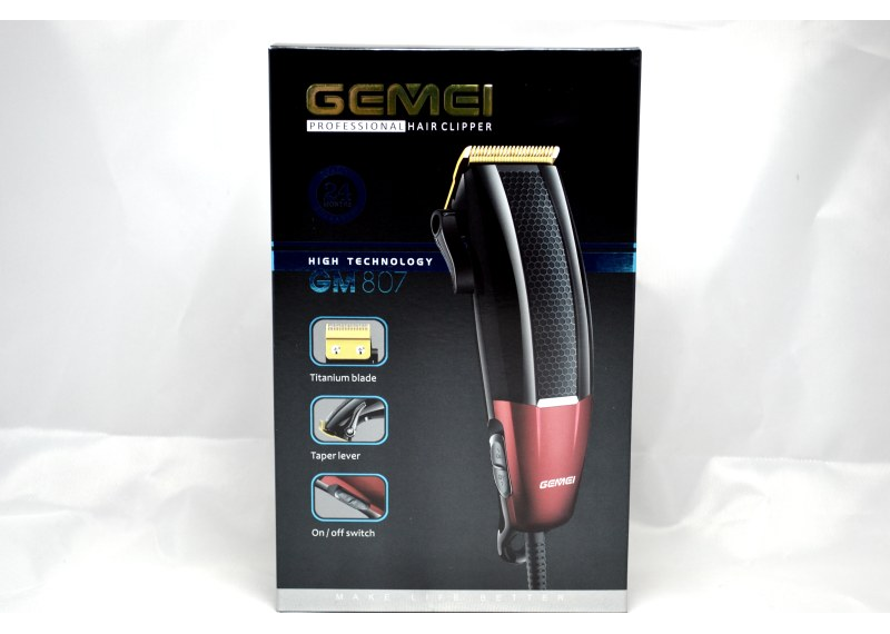 Машинка для стрижки мережева Gemei GM807, фото 1