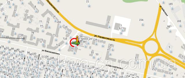 Схема проїзду