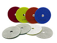 Алмазний гнучкий шліфувальний круг, черепашка D-125мм Зерно 30-5000