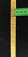 Тесьма церковная1.5см золотистая с крестиками для церковного облачения , церковной отделки