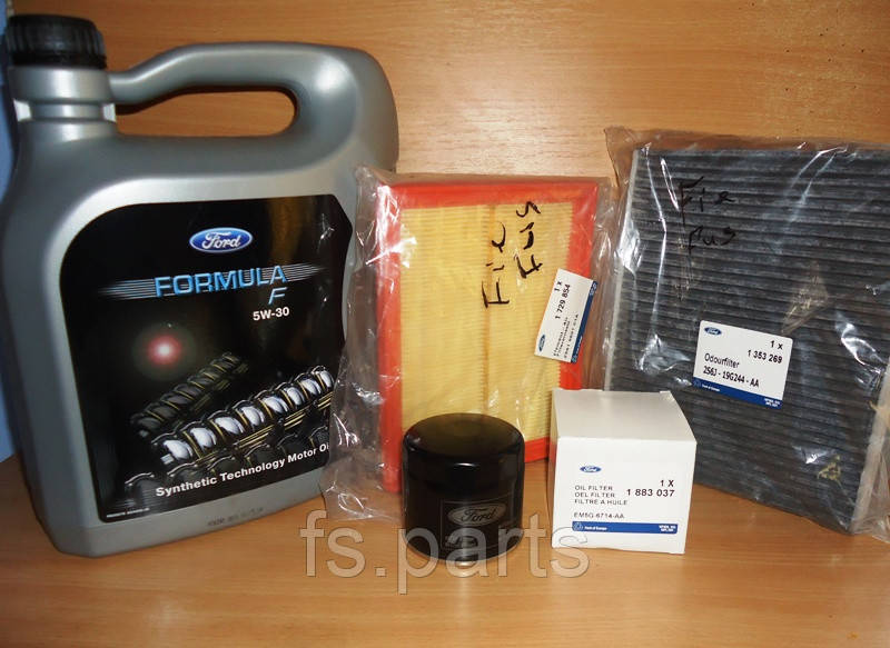 Комплект для ТО для Ford Fiesta mk6, Fusion з 1.25-1.3-1.4-1.6 Duratec