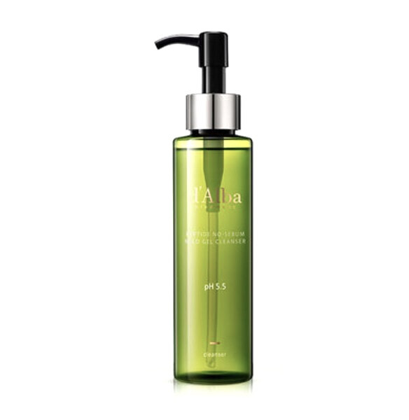 D'ALBA Peptide No Sebum Mild Gel Cleanser Балансувальний гель для вмивання з низькомолекулярними пептидами