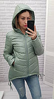 Куртка тонка жіноча, арт. 210, колір шалфей