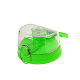 Пляшка для води з відсіком для фруктів, зелена, фото 2